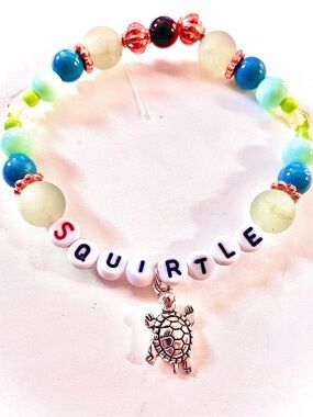BUY1GET1FREE Pokemon inspired bracelet | squirtle